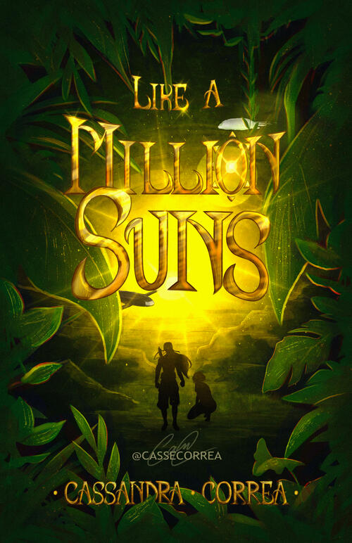 Cover Concept for my unpublished novel Like a Million Suns