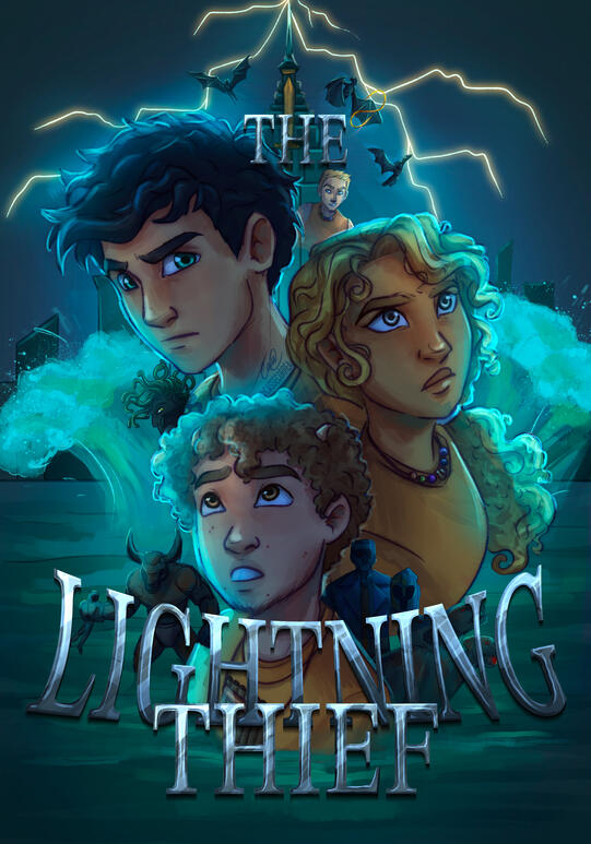 Concept Poster for The Lightning Thief by Rick Riordan