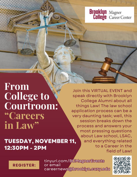 Courtroom Careers Flyer