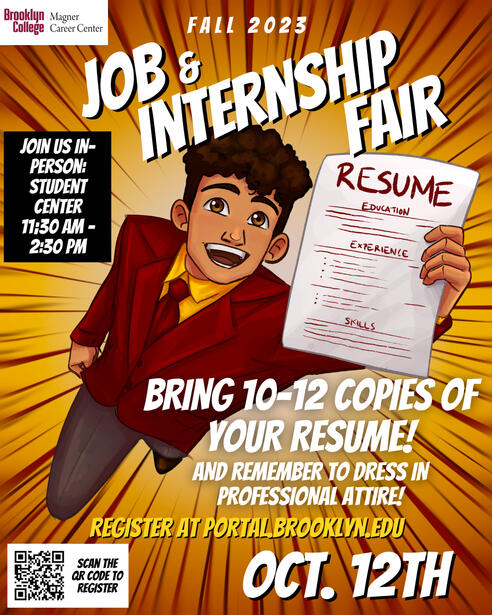 Job & Internship Fair Flyer